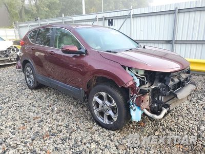 Czwarte zdjęcie samochodu z boku: 2017 HONDA CR-V EXL VIN:5J6RW2H85HL065524 - miniatura