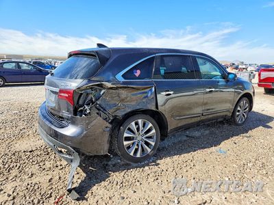 Trzecie zdjęcie samochodu z tyłu: 2014 ACURA MDX TECHNOLOGY VIN:5FRYD4H46EB037129 - miniatura