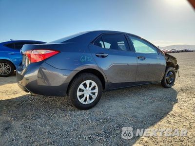 Trzecie zdjęcie samochodu z tyłu: 2017 TOYOTA COROLLA L VIN:5YFBURHE3HP645471 - miniatura
