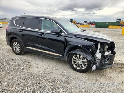 Czwarte zdjęcie samochodu z boku: 2019 HYUNDAI SANTA FE SE VIN:5NMS2CAD9KH118086 - miniatura