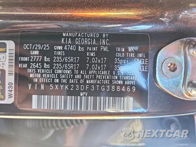 Zdjęcie 14 z 14 samochodu: 2026 KIA SPORTAGE LX VIN:5XYK23DF3TG388469 - miniatura
