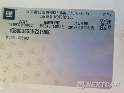 Zdjęcie 12 z 12 samochodu: 2017 CHEVROLET SILVERADO C2500 HEAVY DUTY VIN:1GB0CUEG3HZ215808 - miniatura