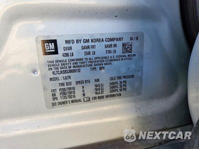 Zdjęcie 13 z 13 samochodu: 2018 CHEVROLET TRAX LS VIN:KL7CJKSB3JB699132 - miniatura
