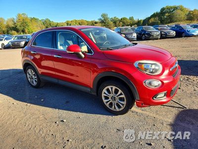Czwarte zdjęcie samochodu z boku: 2016 FIAT 500X LOUNGE VIN:ZFBCFXDT6GP371600 - miniatura