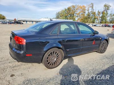 Trzecie zdjęcie samochodu z tyłu: 2007 AUDI A4 S-LINE 2.0T QUATTRO TURBO VIN:WAUEF78E47A051659 - miniatura