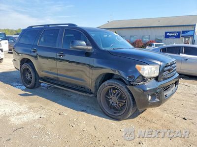 Czwarte zdjęcie samochodu z boku: 2017 TOYOTA SEQUOIA PLATINUM VIN:5TDDW5G16HS149386 - miniatura