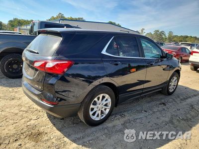 Trzecie zdjęcie samochodu z tyłu: 2021 CHEVROLET EQUINOX LT VIN:3GNAXTEV8MS139398 - miniatura