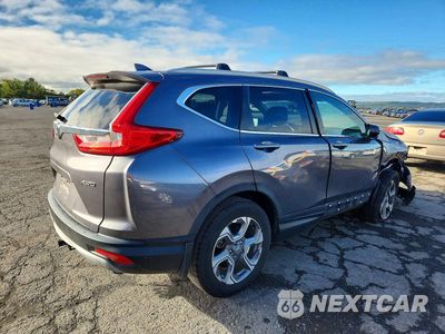 Trzecie zdjęcie samochodu z tyłu: 2019 HONDA CR-V EX VIN:7FARW2H57KE039095 - miniatura