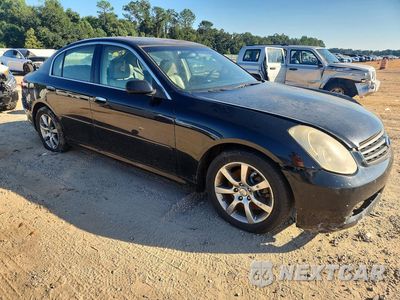 Czwarte zdjęcie samochodu z boku: 2005 INFINITI G35 BASE VIN:JNKCV51E05M215933 - miniatura