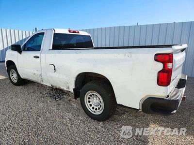 Drugie zdjęcie samochodu z przodu: 2021 CHEVROLET SILVERADO C1500 VIN:3GCNWAEK2MG322208 - miniatura