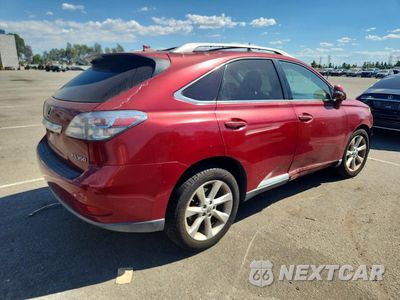 Trzecie zdjęcie samochodu z tyłu: 2012 LEXUS RX 350 VIN:2T2ZK1BA9CC074584 - miniatura