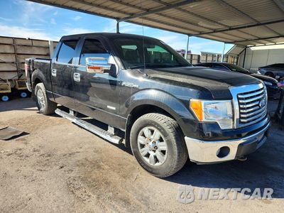 Czwarte zdjęcie samochodu z boku: 2012 FORD F150 SUPERCREW VIN:1FTFW1ET0CFA06433 - miniatura