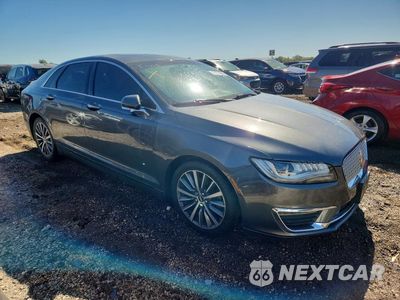 Czwarte zdjęcie samochodu z boku: 2017 LINCOLN MKZ SELECT VIN:3LN6L5D99HR647589 - miniatura