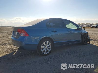 Trzecie zdjęcie samochodu z tyłu: 2008 HONDA CIVIC LX VIN:2HGFA16578H530491 - miniatura