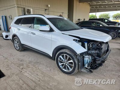 Czwarte zdjęcie samochodu z boku: 2017 HYUNDAI SANTA FE SE VIN:KM8SM4HF3HU227647 - miniatura