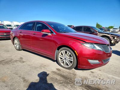 Czwarte zdjęcie samochodu z boku: 2016 LINCOLN MKZ VIN:3LN6L2G96GR606894 - miniatura