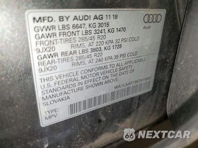 Zdjęcie 14 z 14 samochodu: 2019 AUDI Q7 PREMIUM PLUS VIN:WA1LAAF73KD019832 - miniatura