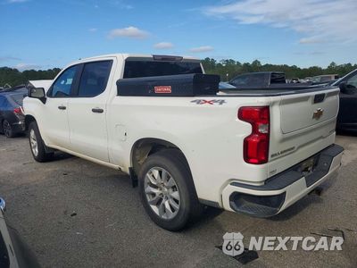 Drugie zdjęcie samochodu z przodu: 2022 CHEVROLET SILVERADO LTD K1500 CUSTOM VIN:3GCPYBEK1NG137139 - miniatura