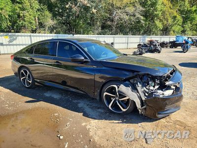 Czwarte zdjęcie samochodu z boku: 2020 HONDA ACCORD SPORT VIN:1HGCV1F30LA155850 - miniatura