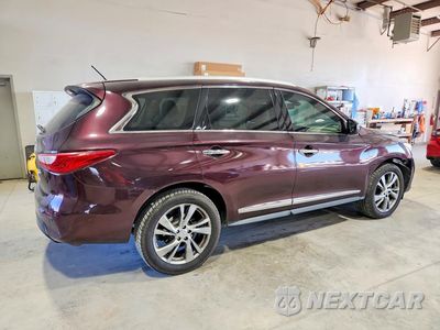 Trzecie zdjęcie samochodu z tyłu: 2013 INFINITI JX35 BASE VIN:5N1AL0MNXDC338149 - miniatura