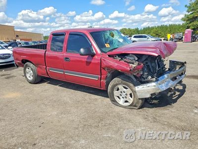 Czwarte zdjęcie samochodu z boku: 2005 CHEVROLET SILVERADO C1500 VIN:2GCEC19T951189274 - miniatura