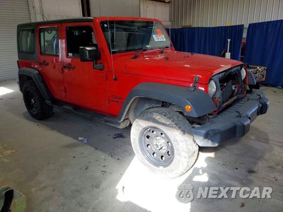 Czwarte zdjęcie samochodu z boku: 2015 JEEP WRANGLER UNLIMITED SPORT VIN:1C4BJWKG3FL533907 - miniatura