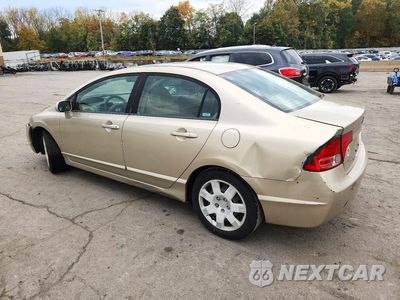Drugie zdjęcie samochodu z przodu: 2008 HONDA CIVIC LX VIN:1HGFA16528L049812 - miniatura