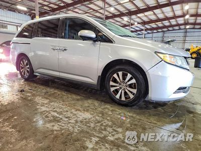 Czwarte zdjęcie samochodu z boku: 2015 HONDA ODYSSEY EXL VIN:5FNRL5H64FB088212 - miniatura