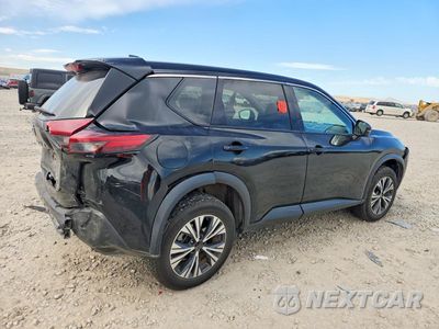 Trzecie zdjęcie samochodu z tyłu: 2021 NISSAN ROGUE SV VIN:5N1AT3BB4MC792164 - miniatura