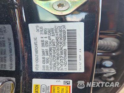 Zdjęcie 13 z 13 samochodu: 2019 HONDA ACCORD EXL VIN:1HGCV1F57KA090026 - miniatura