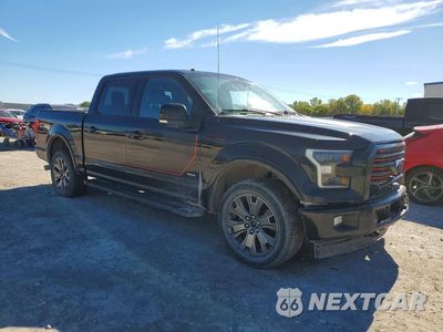 Czwarte zdjęcie samochodu z boku: 2017 FORD F150 SUPERCREW VIN:1FTEW1EG2HFA54778 - miniatura