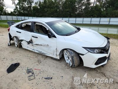 Czwarte zdjęcie samochodu z boku: 2018 HONDA CIVIC LX VIN:19XFC2F69JE024704 - miniatura