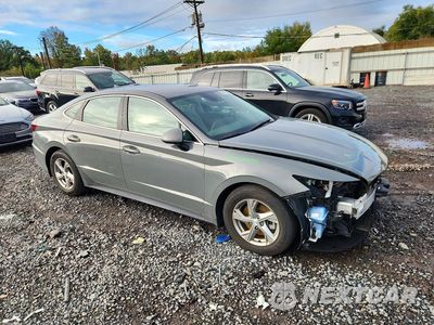 Czwarte zdjęcie samochodu z boku: 2021 HYUNDAI SONATA SE VIN:5NPEG4JA9MH082884 - miniatura