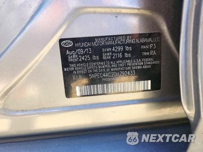 Zdjęcie 13 z 13 samochodu: 2013 HYUNDAI SONATA LIMITED VIN:5NPEC4AC2DH792433 - miniatura