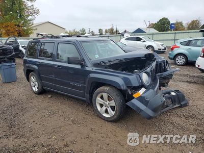 Czwarte zdjęcie samochodu z boku: 2014 JEEP PATRIOT LATITUDE VIN:1C4NJPFA7ED626981 - miniatura
