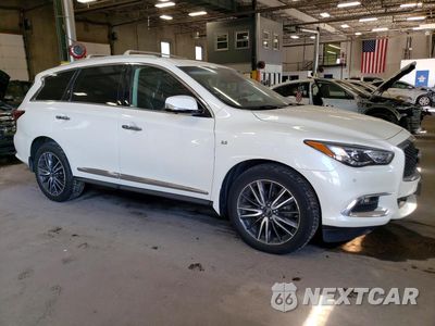 Czwarte zdjęcie samochodu z boku: 2017 INFINITI QX60 BASE VIN:5N1DL0MM7HC545205 - miniatura