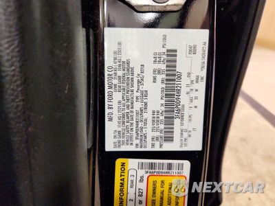 Zdjęcie 12 z 12 samochodu: 2017 FORD FUSION TITANIUM VIN:3FA6P0D94HR211007 - miniatura
