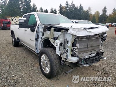 Czwarte zdjęcie samochodu z boku: 2022 CHEVROLET SILVERADO K2500 HIGH COUNTRY VIN:1GC4YREY5NF310825 - miniatura