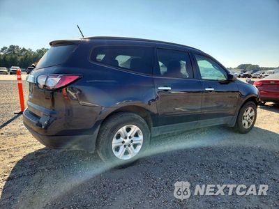 Trzecie zdjęcie samochodu z tyłu: 2017 CHEVROLET TRAVERSE LS VIN:1GNKRFED5HJ197290 - miniatura