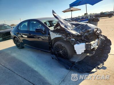 Czwarte zdjęcie samochodu z boku: 2020 TOYOTA CAMRY SE NIGHTSHADE VIN:4T1G11AK5LU355398 - miniatura