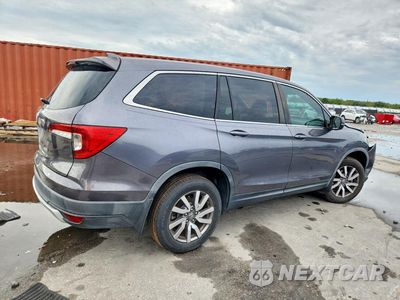 Trzecie zdjęcie samochodu z tyłu: 2019 HONDA PILOT EXL VIN:5FNYF5H5XKB041870 - miniatura