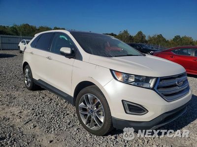 Czwarte zdjęcie samochodu z boku: 2016 FORD EDGE TITANIUM VIN:2FMPK3K80GBB02545 - miniatura