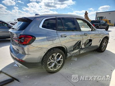 Trzecie zdjęcie samochodu z tyłu: 2024 BMW X3 XDRIVE30I VIN:5UX53DP06R9V34024 - miniatura