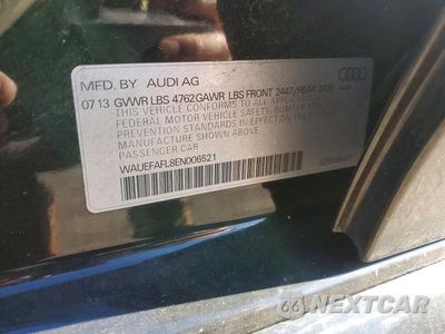 Zdjęcie 12 z 12 samochodu: 2014 AUDI A4 PREMIUM PLUS VIN:WAUEFAFL8EN006521 - miniatura