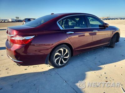 Trzecie zdjęcie samochodu z tyłu: 2017 HONDA ACCORD EX VIN:1HGCR2F77HA192981 - miniatura