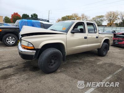 2004 DODGE DAKOTA QUAD SLT 1D7HG48N44S732458 - główne zdjęcie licytacji z USA - miniatura