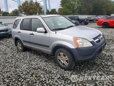 Czwarte zdjęcie samochodu z boku: 2002 HONDA CR-V EX VIN:JHLRD78802C000132 - miniatura