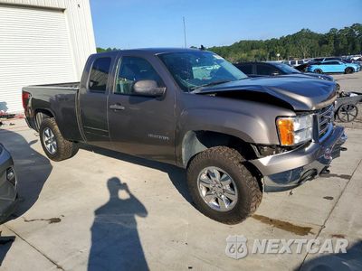 Czwarte zdjęcie samochodu z boku: 2013 GMC SIERRA K1500 SLE VIN:1GTR2VE75DZ258536 - miniatura