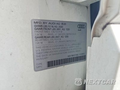 Zdjęcie 13 z 13 samochodu: 2020 AUDI Q3 PREMIUM PLUS VIN:WA1BECF38L1103852 - miniatura