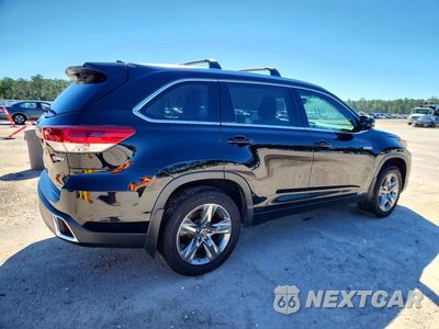 Trzecie zdjęcie samochodu z tyłu: 2017 TOYOTA HIGHLANDER HYBRID LIMITED VIN:5TDDGRFH3HS033131 - miniatura